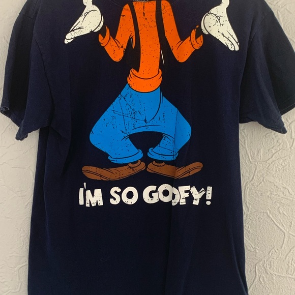 IM SO GOOFY DISNEY MENS MEDIUM GRAPHIC SHIRT LIKE NEW - Picture 2 of 3